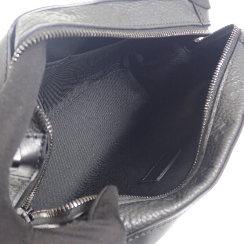 ルイヴィトン LOUIS VUITTON ソフトトランク M55700 ショルダーバッグ トリヨンモノグラム ブラック メンズ【中古】【ABランク】