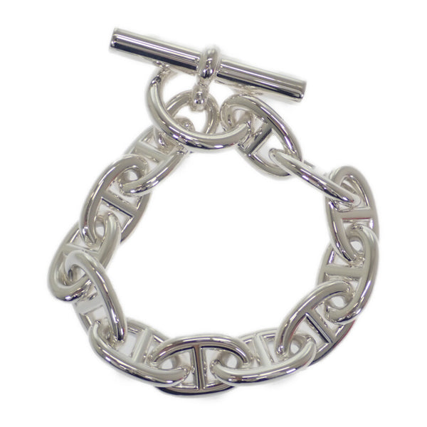 エルメス HERMES シェーヌダンクル TGM 12コマ ブレスレット シルバー925 レディース メンズ【中古】【Aランク】