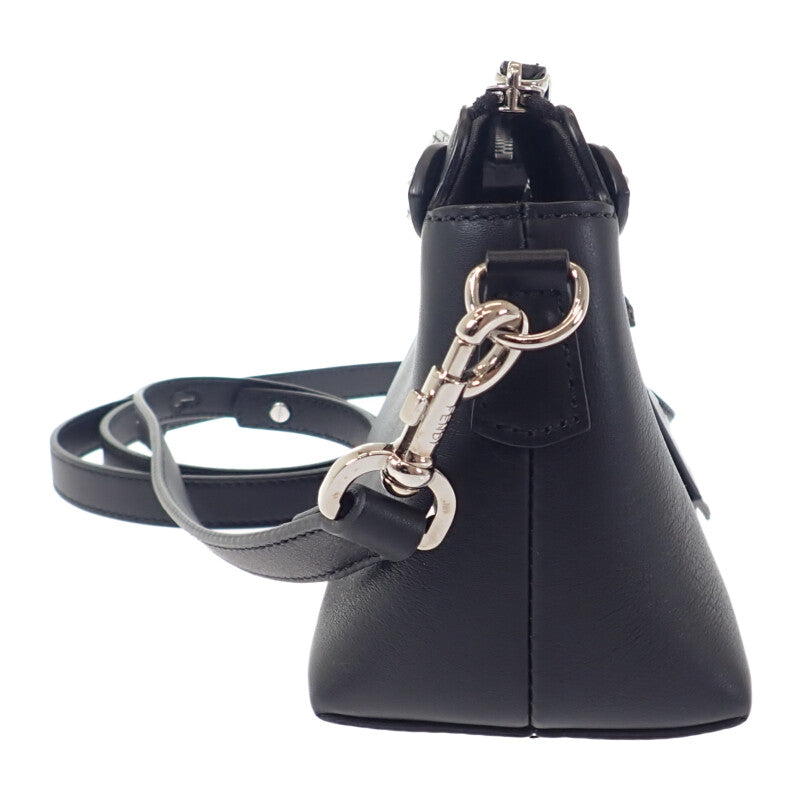 フェンディ FENDI バイザウェイ スモール 8BL145A6CO 2WAYバッグ ハンドバッグ ショルダーバッグ カーフ ブラック レディース【中古】【ABランク】