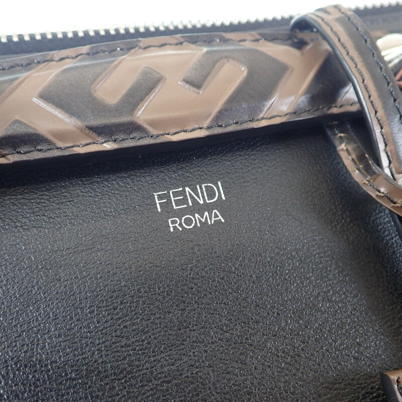 フェンディ FENDI バイザウェイ スモール 8BL145A6CO 2WAYバッグ ハンドバッグ ショルダーバッグ カーフ ブラック レディース【中古】【ABランク】