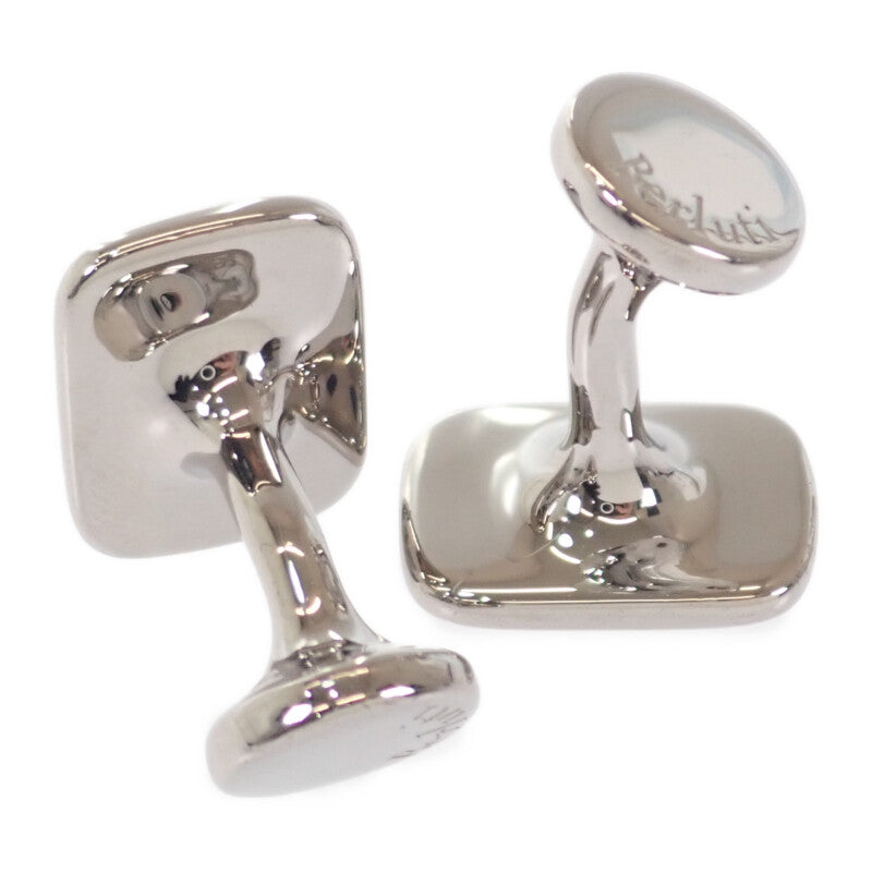 ベルルッティ Berluti カリグラフィー カフリンクス カフス シルバー925 メンズ【中古】【ABランク】