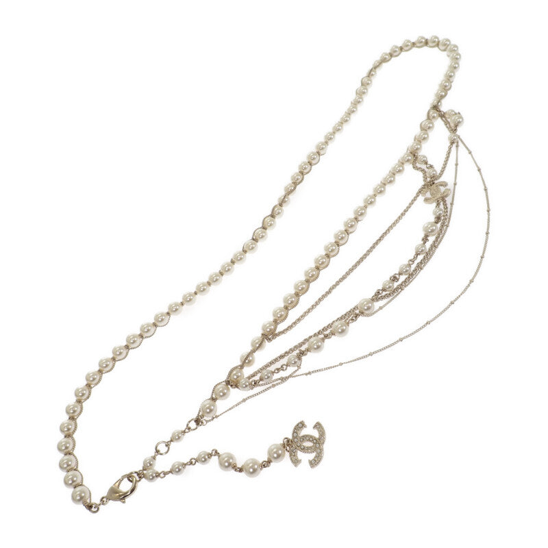 シャネル CHANEL ココマーク チェーン A19C刻印 ベルト GP フェイク