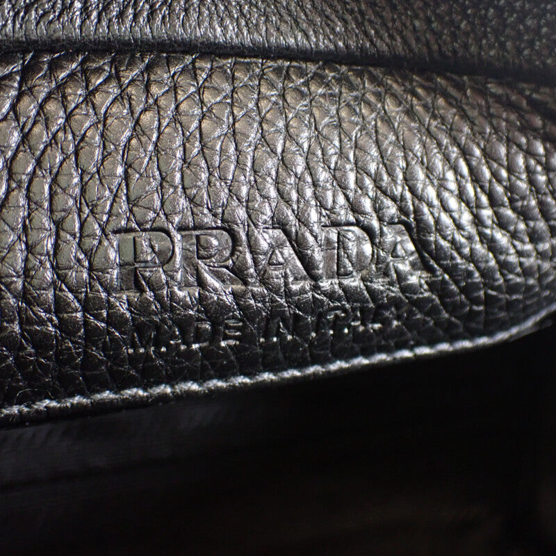Aランク PRADA ヴィッテロダイノ 1BH187 ショルダーバッグ プラダ PRADA ヴィッテロダイノ 1BH187 ショルダーバッグ レザー NERO