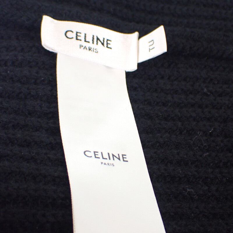 セリーヌ CELINE ニット帽 リブ編み 2A25R535Q.38NO ニットキャップ