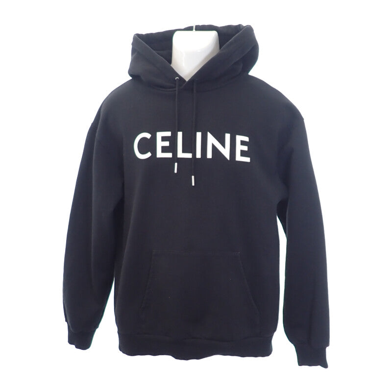 中古】セリーヌ CELINE ルーズ フーディー コットンフリース 2Y321670Q 