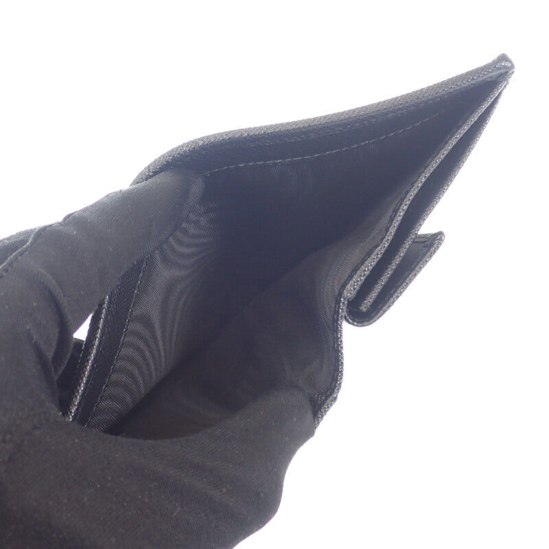 PRADA プラダ テスート ナイロン コンパクトウォレット ブラック プラダ PRADA Re-Nylon テスートコンパクトウォレット 1MV204 二つ折り