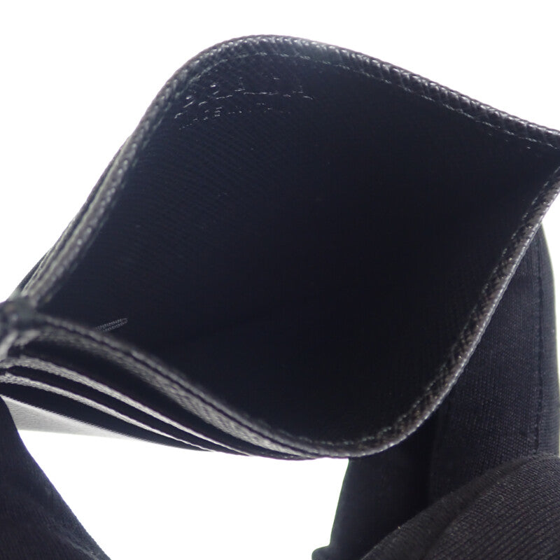 プラダ PRADA Re-Nylon サフィアーノ 2MC025_2DMH_F0002 カードケース ナイロン ブラック レディース メンズ【中古】【Sランク】