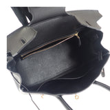 エルメス HERMES バーキン30 ハンドバッグ トゴ ブラック ゴールド金具 レディース【中古】【ABランク】