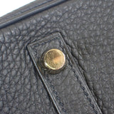 エルメス HERMES バーキン30 ハンドバッグ トゴ ブラック ゴールド金具 レディース【中古】【ABランク】