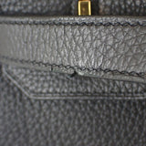 エルメス HERMES バーキン30 ハンドバッグ トゴ ブラック ゴールド金具 レディース【中古】【ABランク】