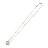 ヴァンクリーフ＆アーペル Van Cleef & Arpels ヴィンテージ アルハンブラ VCARA45900 ネックレス K18イエローゴールド マザーオブパール レディース【中古】【Aランク】