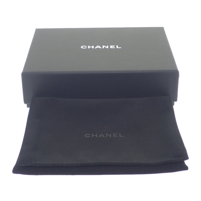 シャネル CHANEL マトラッセ コンパクトウォレット AP4248B1821294305 二つ折り財布 キャビアスキン ブラック ゴールド金具 レディース【中古】【Aランク】
