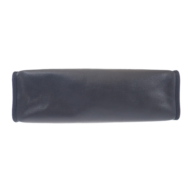 エルメス HERMES エールバッグジップPM 2WAYバッグ ハンドバッグ トワルアッシュベルリンヌ×ヴァッシュハンター ブラック シルバー金具 レディース【中古】【ABランク】