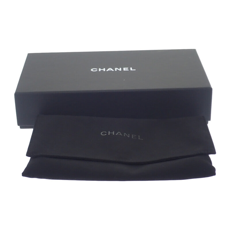 シャネル CHANEL フラップ フォンケース AP3744 ショルダーバッグ グレインドカーフスキン ライトブルー ゴールド金具 レディース【中古】【Aランク】