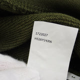 ロエベ LOEWE ロゴ シャツ 長袖 M H526Y24J06 スウェット コットン カーキ メンズ【中古】【Aランク】