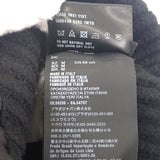 プラダ PRADA シェーカー ギャバジンxウール M UMD446_1WTO_F0002_S_202 ニットキャップ ウール ナイロン ブラック メンズ【中古】【ABランク】