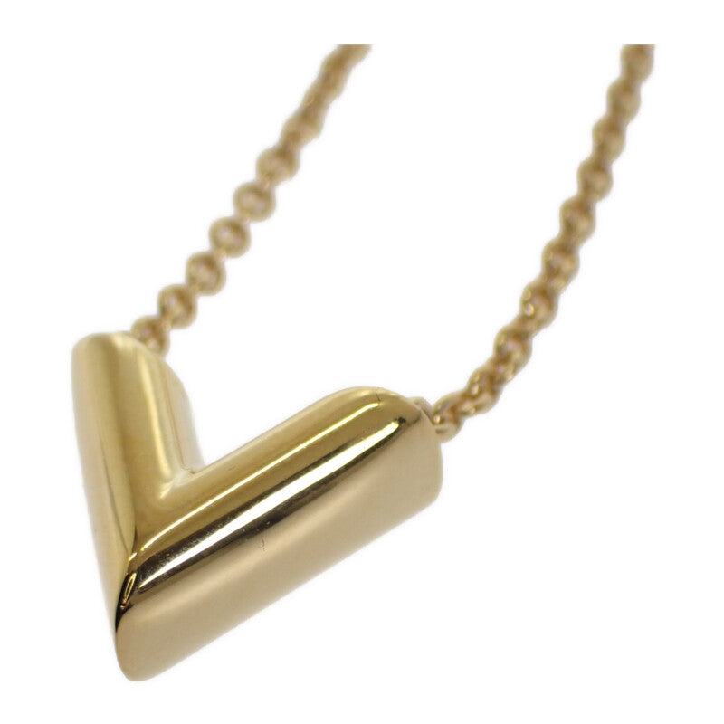 ルイヴィトン LOUIS VUITTON エセンシャルV M61083 ネックレス メタル ゴールド レディース メンズ【中古】【ABランク】