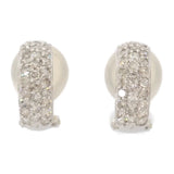 デザインジュエリー イヤリング 兼用 2way ピアス K18ホワイトゴールド ダイヤモンド レディース【中古】【Aランク】