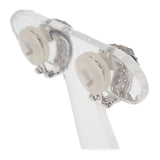 デザインジュエリー イヤリング 兼用 2way ピアス K18ホワイトゴールド ダイヤモンド レディース【中古】【Aランク】