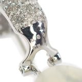 デザインジュエリー イヤリング 兼用 2way ピアス K18ホワイトゴールド ダイヤモンド レディース【中古】【Aランク】