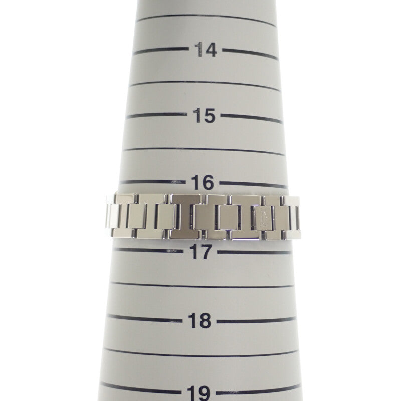 カルティエ CARTIER ミスパシャ W3140007 腕時計 ステンレススチール クオーツ シルバー文字盤 レディース【中古】【ABランク】