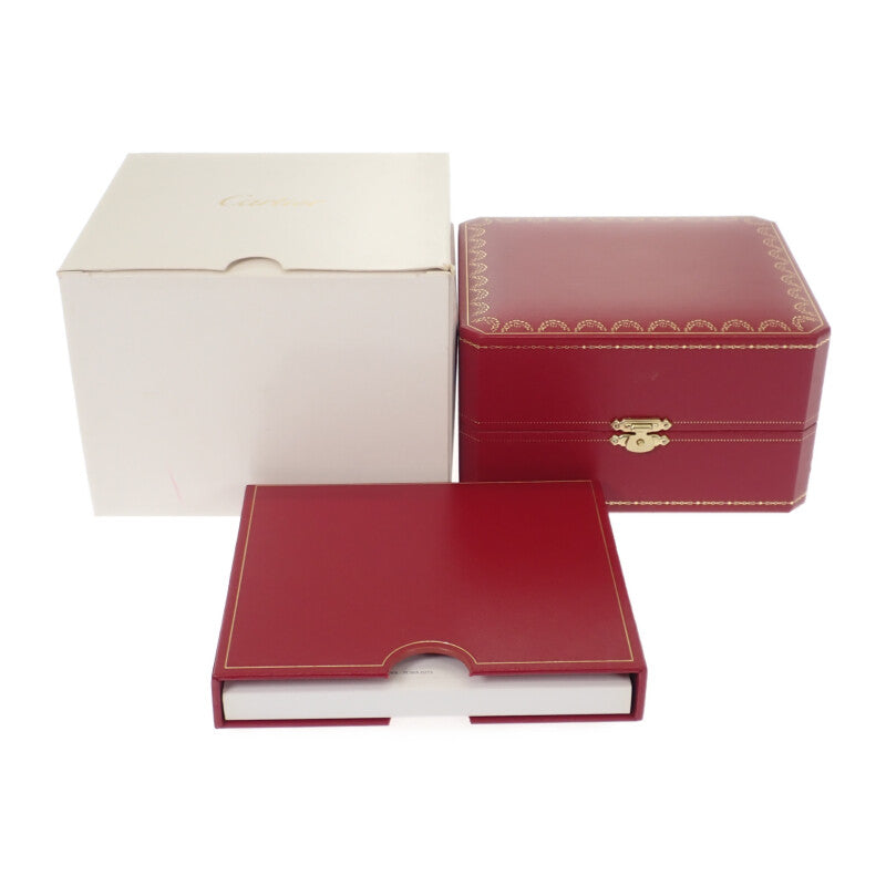 カルティエ CARTIER ミスパシャ W3140007 腕時計 ステンレススチール クオーツ シルバー文字盤 レディース【中古】【ABランク】