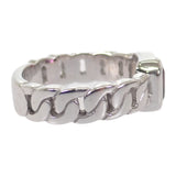 【商談中/対象者以外注文不可】シャネル CHANEL プルミエール 11.5号 リング K18ホワイトゴールド ピンクガーネット レディース【中古】【Aランク】