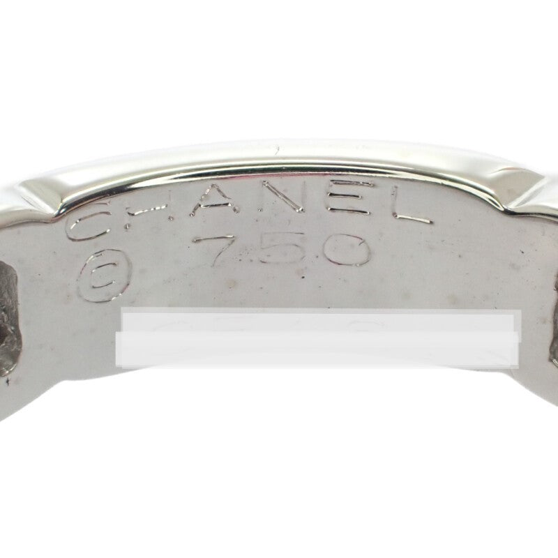 【商談中/対象者以外注文不可】シャネル CHANEL プルミエール 11.5号 リング K18ホワイトゴールド ピンクガーネット レディース【中古】【Aランク】