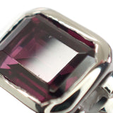 【商談中/対象者以外注文不可】シャネル CHANEL プルミエール 11.5号 リング K18ホワイトゴールド ピンクガーネット レディース【中古】【Aランク】