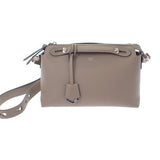 フェンディ FENDI バイザウェイミディアム 8BL1461D5F0NJ3 2WAYバッグ ショルダーバッグ カーフスキン グレー シルバー金具 レディース【中古】【ABランク】
