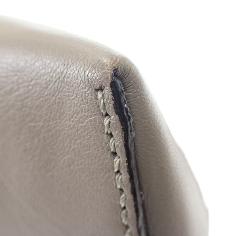 フェンディ FENDI バイザウェイミディアム 8BL1461D5F0NJ3 2WAYバッグ ショルダーバッグ カーフスキン グレー シルバー金具 レディース【中古】【ABランク】