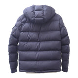 モンクレール MONCLER MONTGENEVRE ショート 1 H20911A53700 54272 ダウンジャケット ウール ネイビー メンズ【中古】【Aランク】