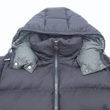 モンクレール MONCLER MONTGENEVRE ショート 1 H20911A53700 54272 ダウンジャケット ウール ネイビー メンズ【中古】【Aランク】