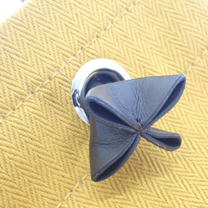 エルメス HERMES サックアリーヌMM 079704CK ショルダーバッグ スイフト トワルシェブロン ロカバール イエロー レディース【中古】【Aランク】