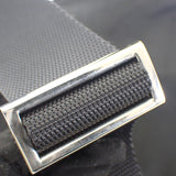 プラダ PRADA トライアングルロゴ VA0053 ショルダーバッグ ナイロン ブラック シルバー金具 メンズ レディース【中古】【Aランク】