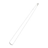 ヨンドシー 4℃ ネックレス K18ホワイトゴールド ダイヤモンド レディース【中古】【Aランク】