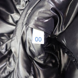 モンクレール MONCLER ファー付きロング H20931C00069_C0065 ダウンジャケット ナイロン ブラック 00 レディース【中古】【ABランク】
