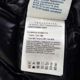 モンクレール MONCLER ファー付きロング H20931C00069_C0065 ダウンジャケット ナイロン ブラック 00 レディース【中古】【ABランク】