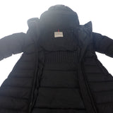 モンクレール MONCLER ロング E20934937085_C0063 ダウンジャケット ナイロン ブラック サイズ00 レディース【中古】【Aランク】