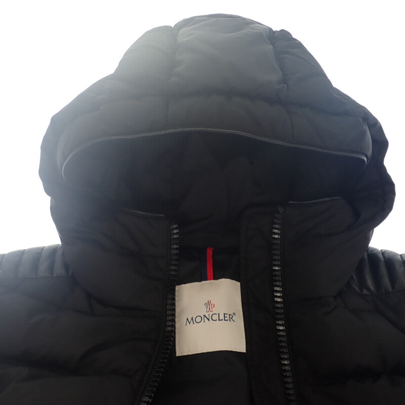 モンクレール MONCLER ロング E20934937085_C0063 ダウンジャケット ナイロン ブラック サイズ00 レディース【中古】【Aランク】