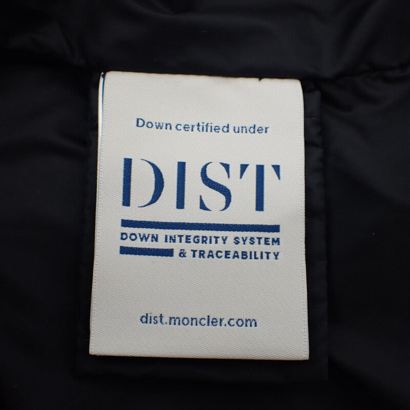 モンクレール MONCLER ロング E20934937085_C0063 ダウンジャケット ナイロン ブラック サイズ00 レディース【中古】【Aランク】