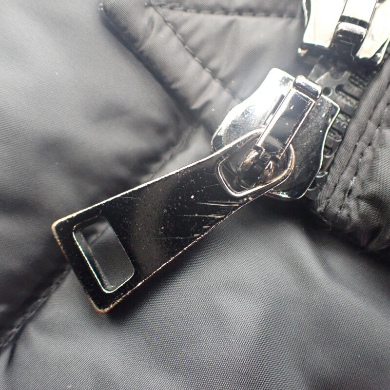 モンクレール MONCLER ロング E20934937085_C0063 ダウンジャケット ナイロン ブラック サイズ00 レディース【中古】【Aランク】