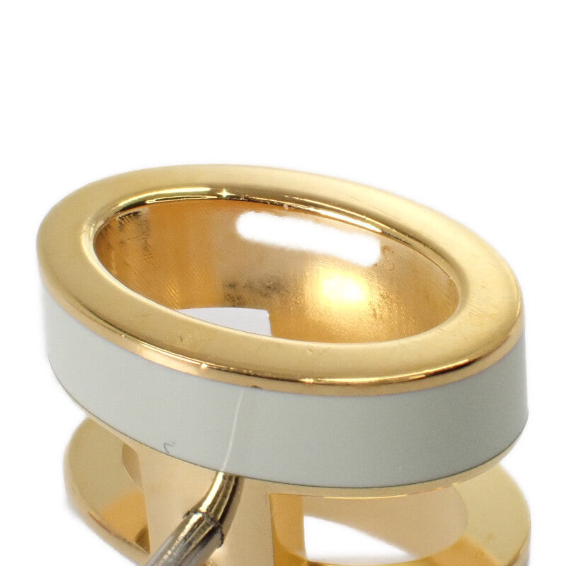 極美品 エルメス Hロゴデザイン ピアス ゴールド ホワイト 20071359_2.jpg