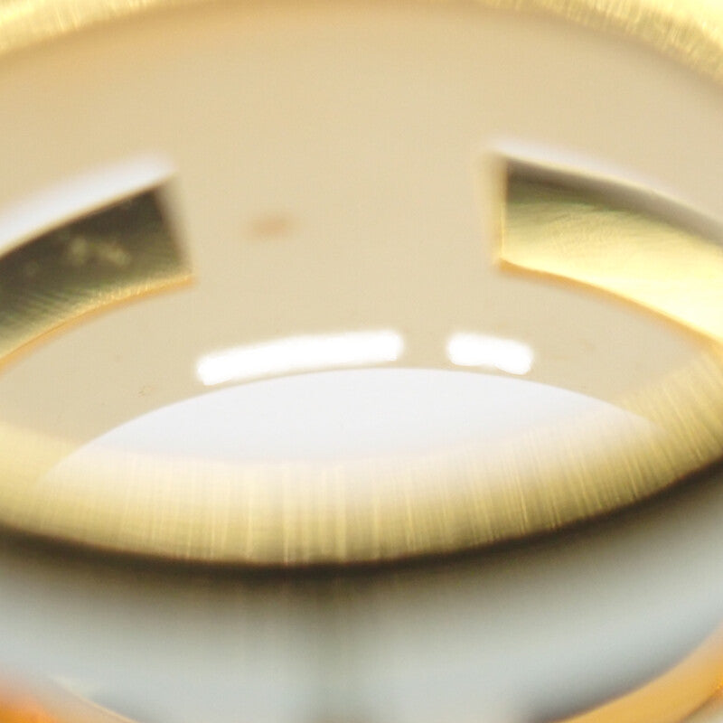 【中古】エルメス HERMES ポップ アッシュ H ピアス メタル ホワイト ゴールド金具 レディース【ABランク】