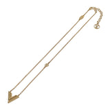 【中古】ルイヴィトン LOUIS VUITTON エセンシャルV M00857 ネックレス メタル ゴールド レディース【Aランク】