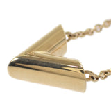 【中古】ルイヴィトン LOUIS VUITTON エセンシャルV M00857 ネックレス メタル ゴールド レディース【Aランク】