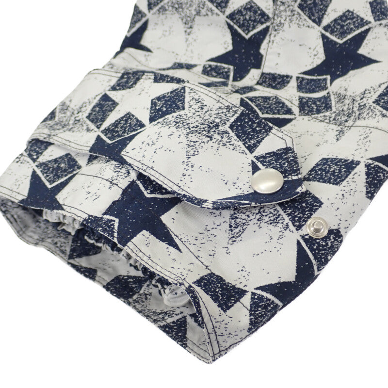 ディオール Dior スター アノラック XS 217C10A2977 パーカー ポリエステル ネイビー ホワイト レディース【中古】【Aランク】