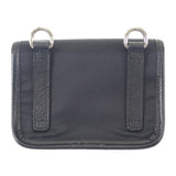 プラダ PRADA ミニポーチ Re-Nylon 2ZT0222DMHF0002 ショルダーバッグ サフィアーノ ナイロン ブラック レディース【中古】【Aランク】