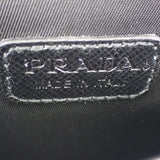 プラダ PRADA ミニポーチ Re-Nylon 2ZT0222DMHF0002 ショルダーバッグ サフィアーノ ナイロン ブラック レディース【中古】【Aランク】