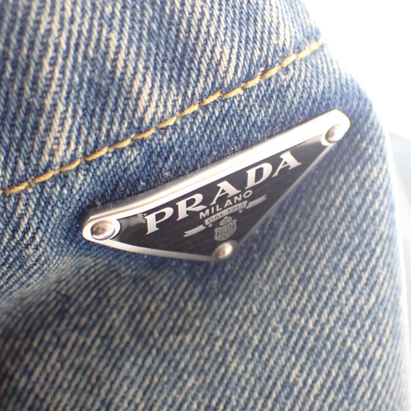 プラダ PRADA オーバーサイズ オーガニック デニム 38